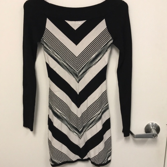 Guess Striped Sweater Mini Dress - Picture 4 of 6